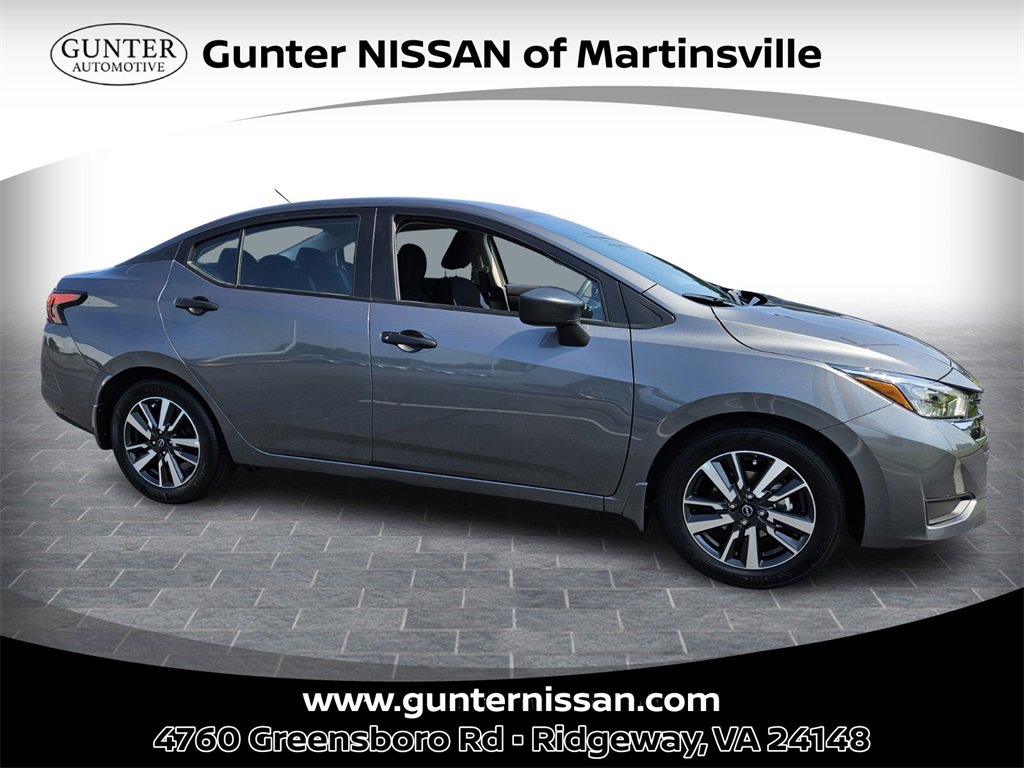 New 2025 Nissan Versa S w/ S Plus Package