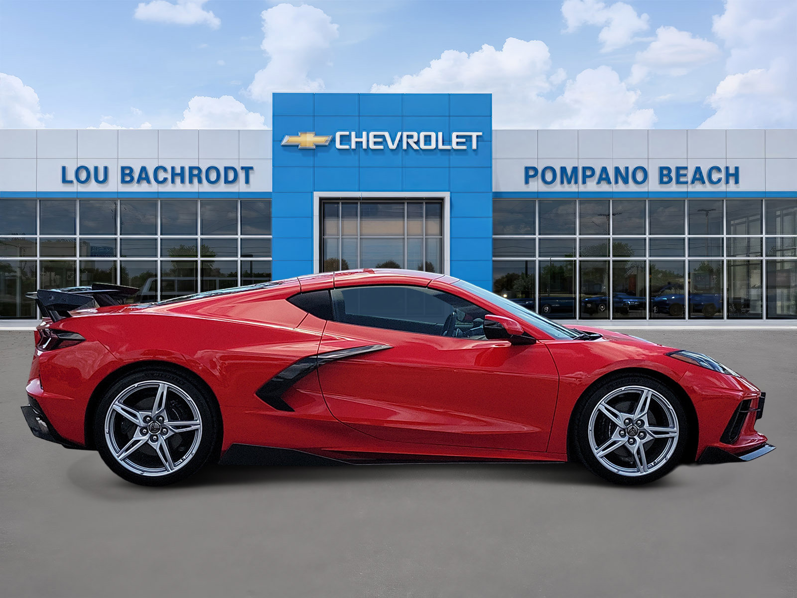Used 2021 Chevrolet Corvette Stingray Coupe w/ 1LT RWD image 2