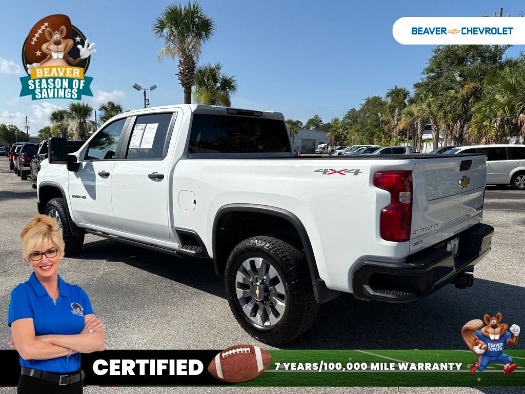 Used 2024 Chevrolet Silverado 2500 Custom w/ Custom Value Package AWD/4WD image 5