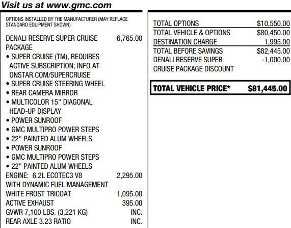 Used 2024 GMC Sierra 1500 Denali AWD/4WD image 2