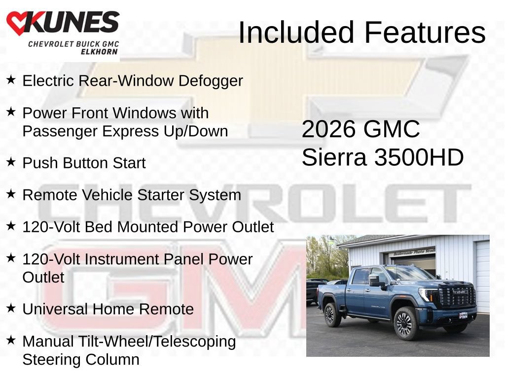 New 2026 GMC Sierra 3500 Denali Ultimate AWD/4WD image 3