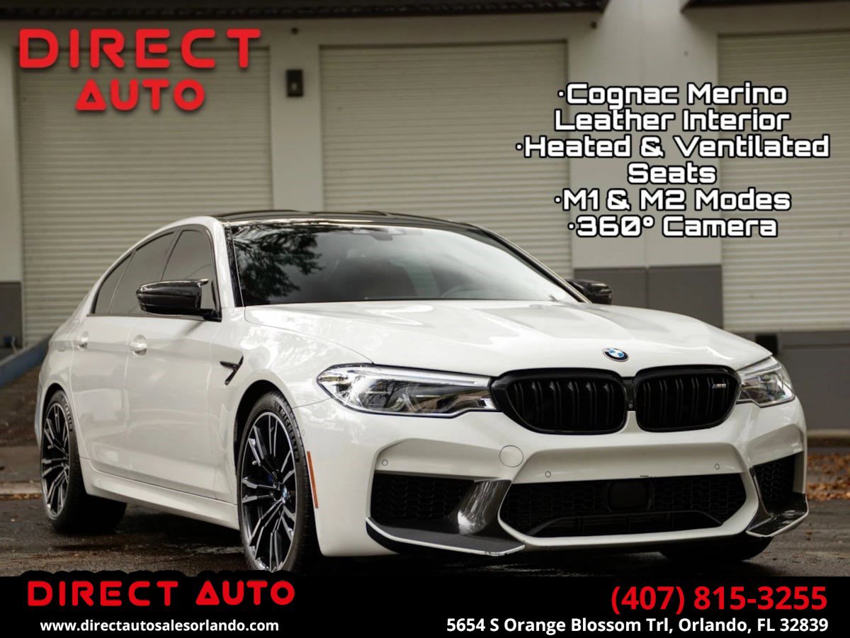Used 2019 BMW M5 w/ Executive Package