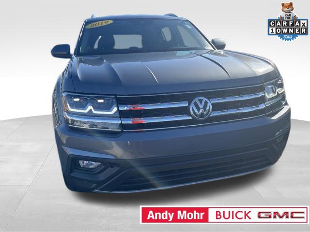 Used 2019 Volkswagen Atlas SE w/ Towing Package FWD image 3