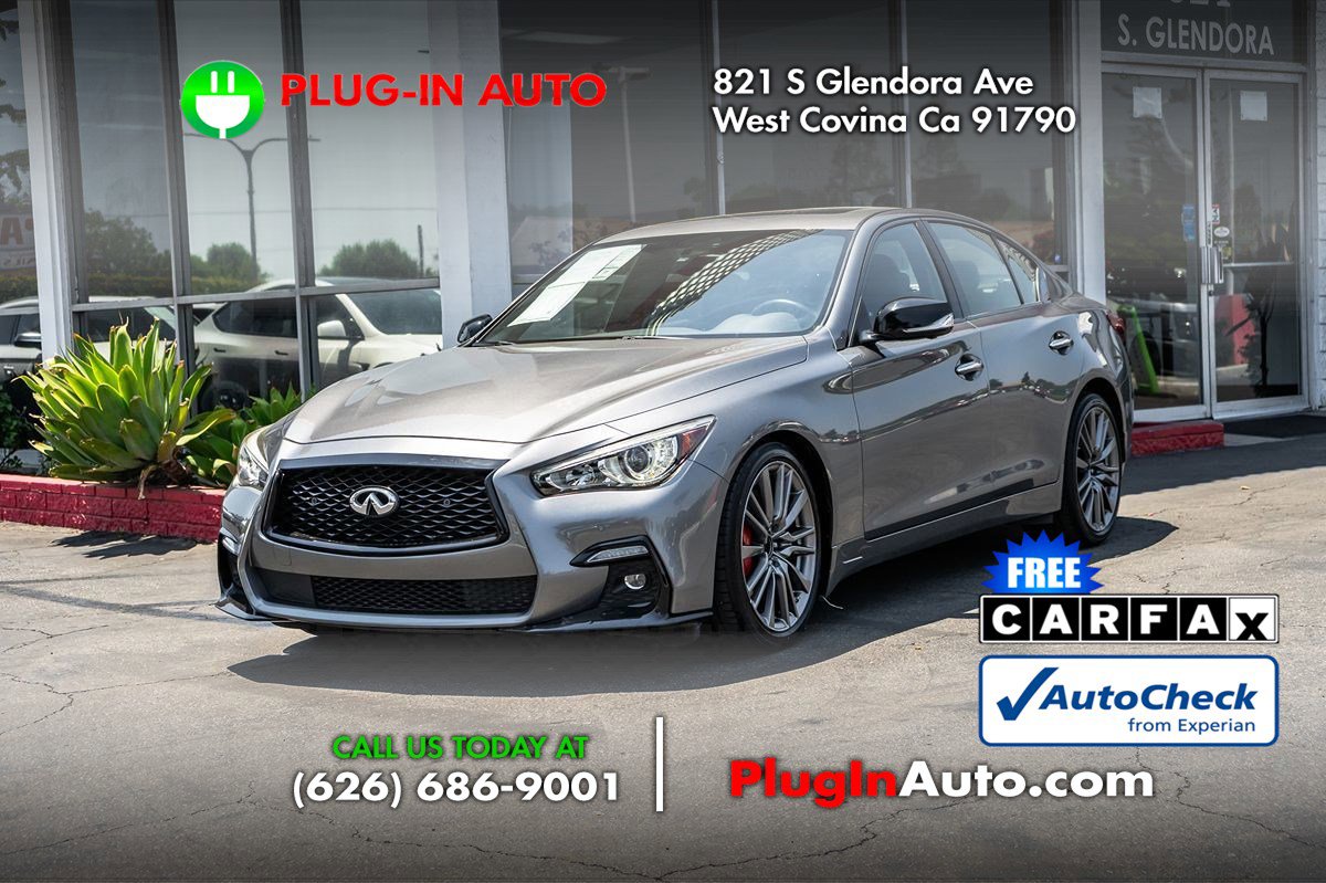 Used 2021 INFINITI Q50 Red Sport 400 w/ Proactive Package