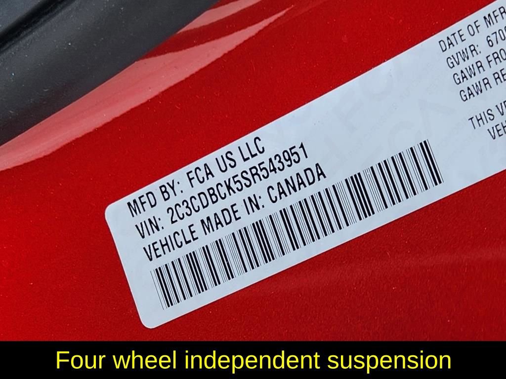 New 2025 Dodge Charger R/T w/ Quick Order Package 25M R/T image 26