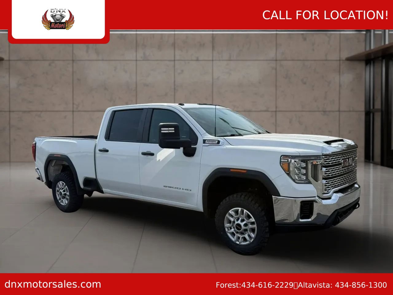 Used 2021 GMC Sierra 2500 4x4 Crew Cab w/ Gooseneck/5TH Wheel Package image 7