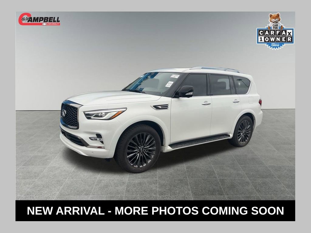 Used 2023 INFINITI QX80 Premium Select w/ Cargo Package AWD/4WD image 1