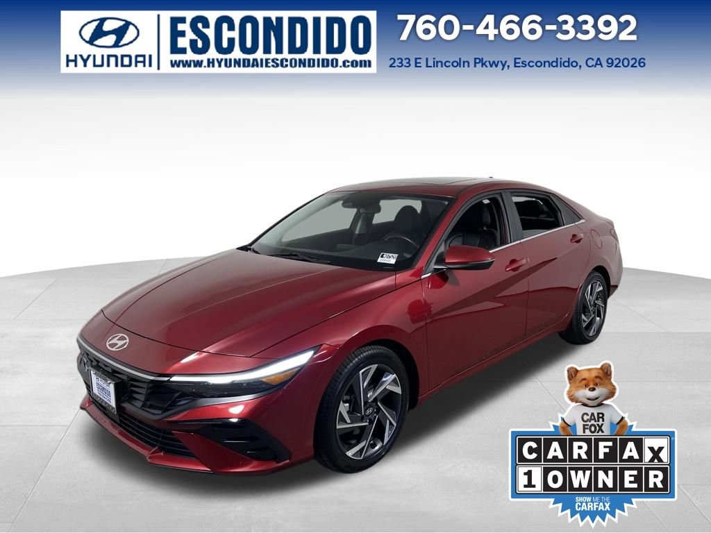 Certified 2025 Hyundai Elantra Limited