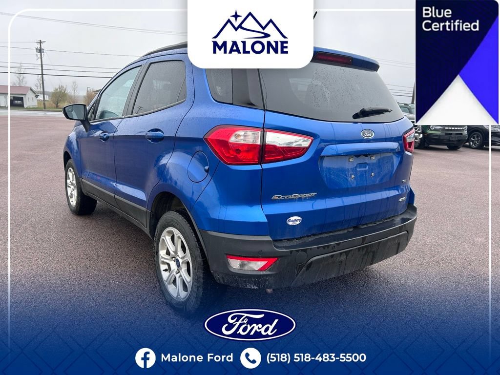 Certified 2021 Ford EcoSport SE AWD/4WD image 3