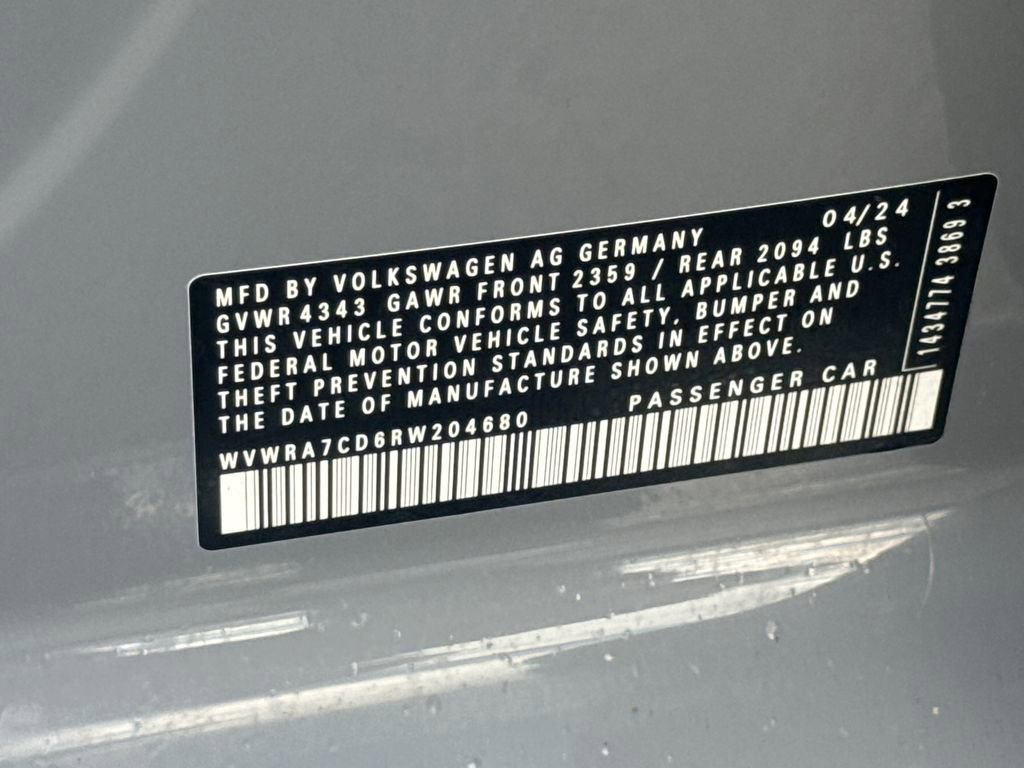 Used 2024 Volkswagen GTI SE FWD image 28