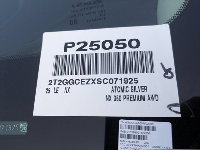 Used 2025 Lexus NX 350 AWD w/ Accessory Package (2T) image 38