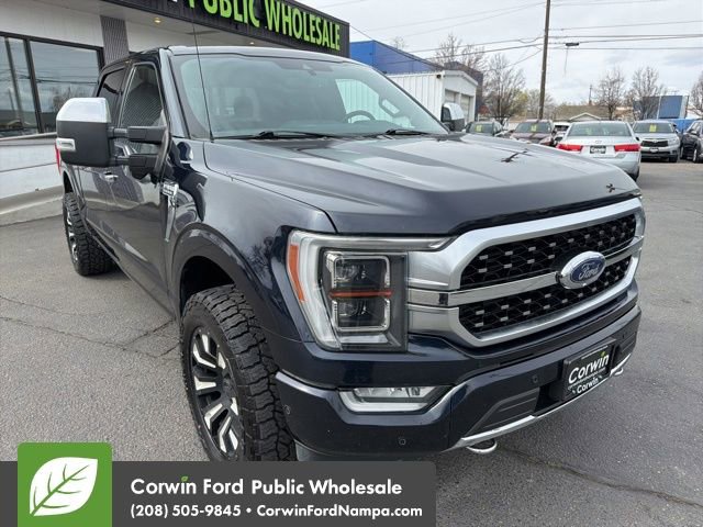 Used 2021 Ford F150 Platinum w/ Equipment Group 701A High image 3