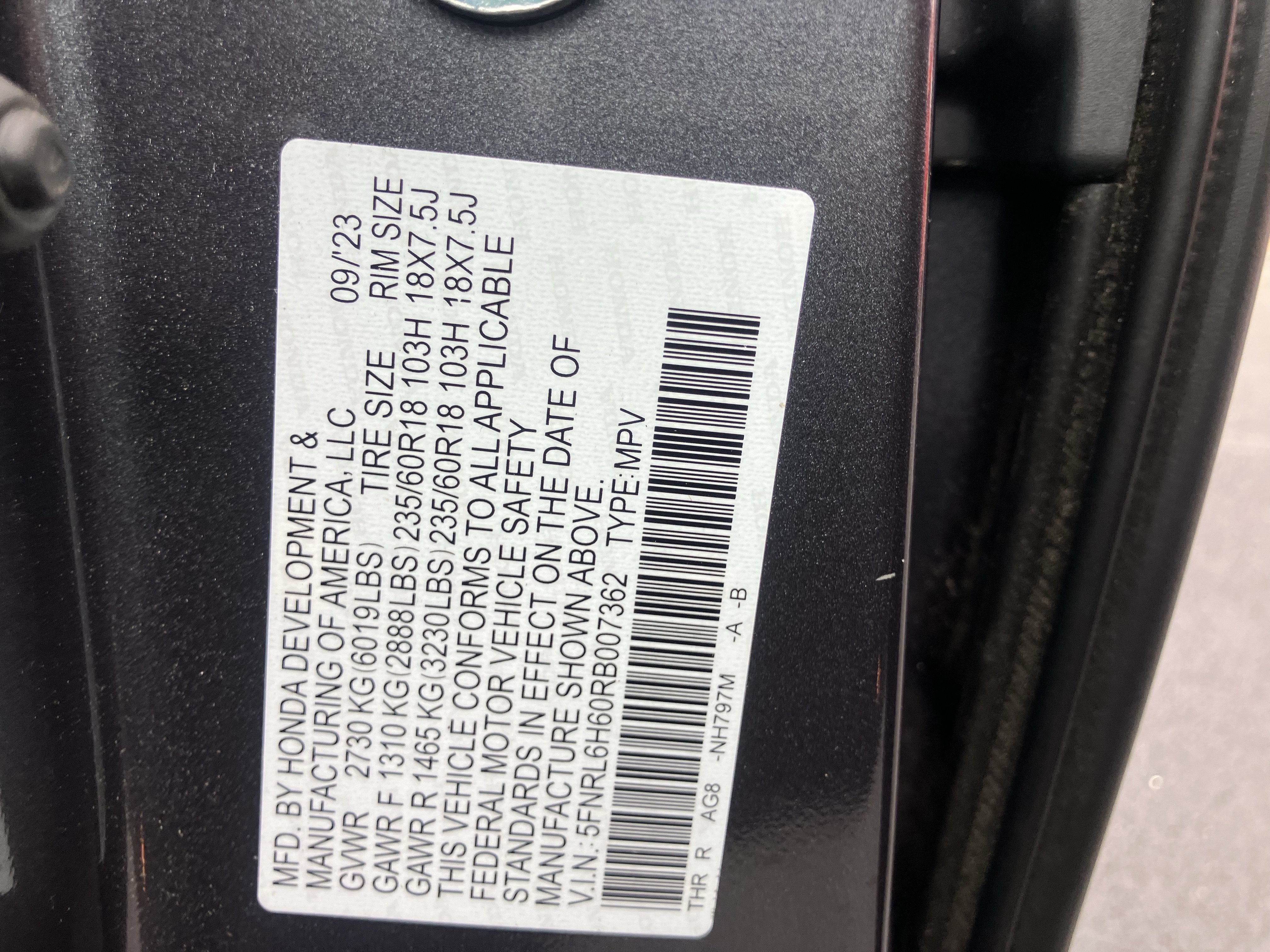 Used 2024 Honda Odyssey EX-L image 38