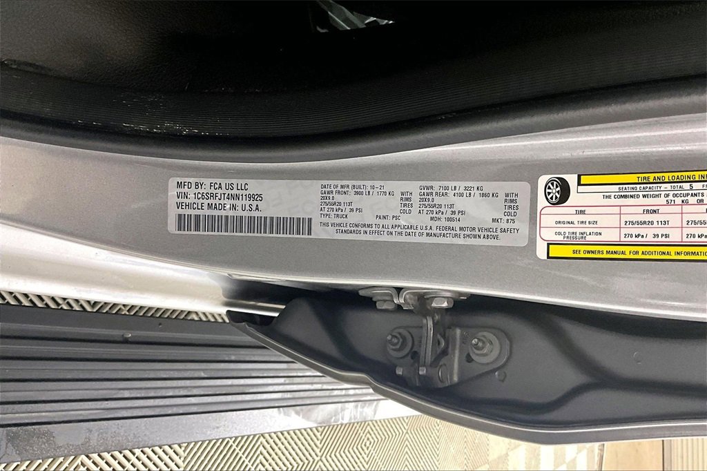 Used 2022 RAM 1500 Laramie w/ Laramie Southwest Edition image 27