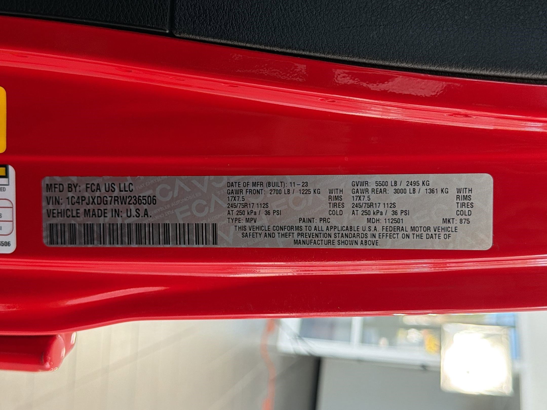 Used 2024 Jeep Wrangler Unlimited Sport AWD/4WD image 18