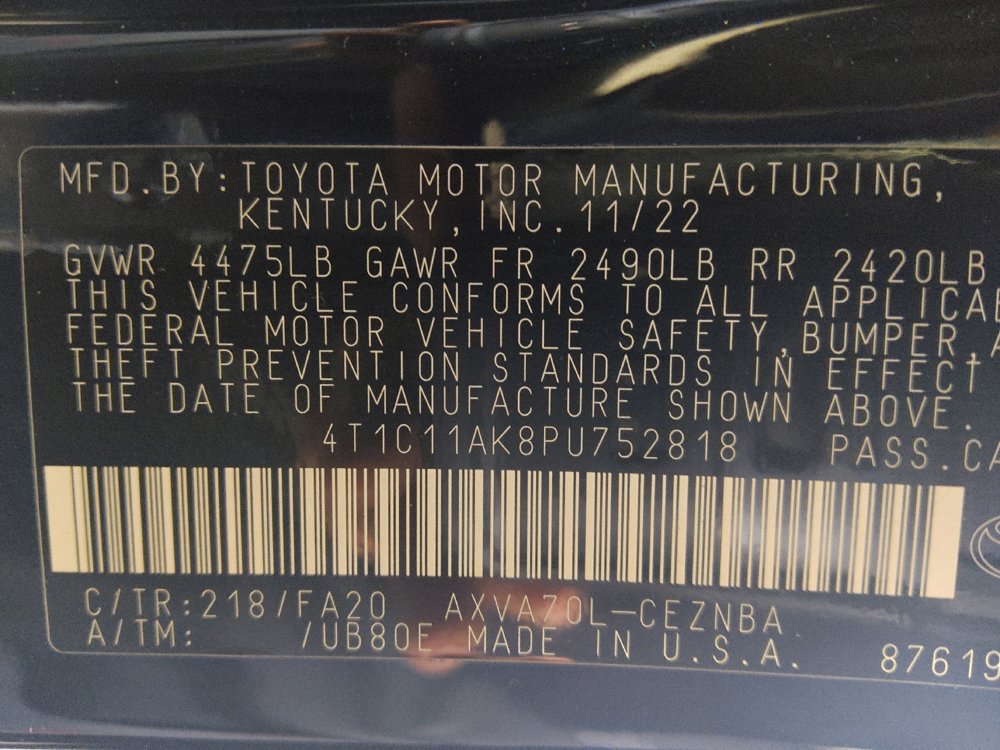 Used 2023 Toyota Camry LE image 33