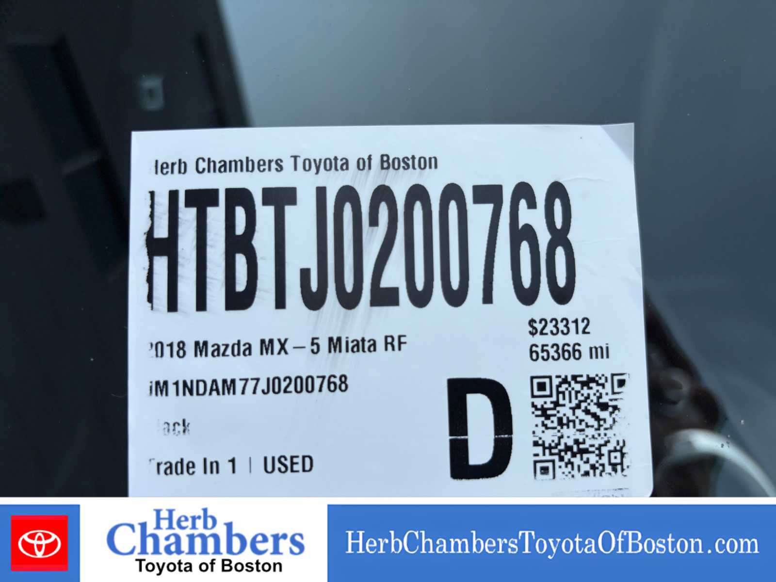 Used 2018 MAZDA MX-5 Miata RF Grand Touring RWD image 14