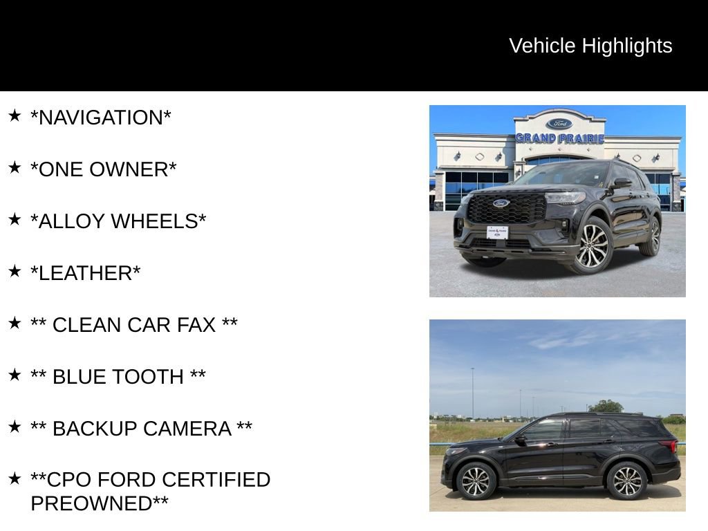 Used 2025 Ford Explorer ST-Line RWD image 4