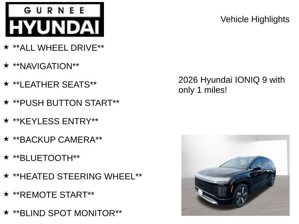 New 2026 Hyundai Ioniq 9 SEL image 8