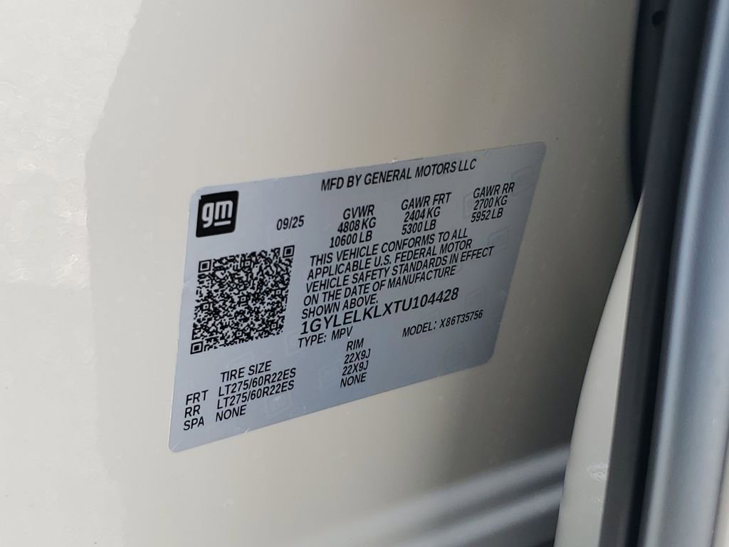 New 2026 Cadillac Escalade IQL Sport 1 w/ LPO, Floor Liner Package image 34