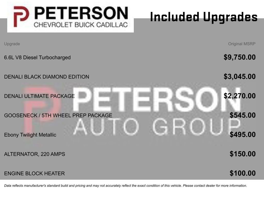 Certified 2023 GMC Sierra 3500 Denali w/ Denali Black Diamond Edition image 11