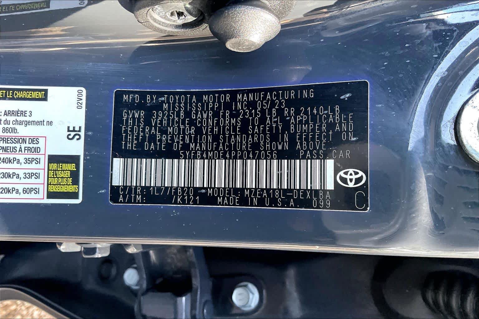 Used 2023 Toyota Corolla LE FWD image 34