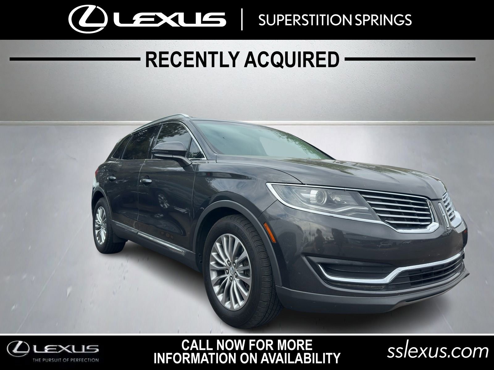Used 2017 Lincoln MKX Select w/ Select Plus Package