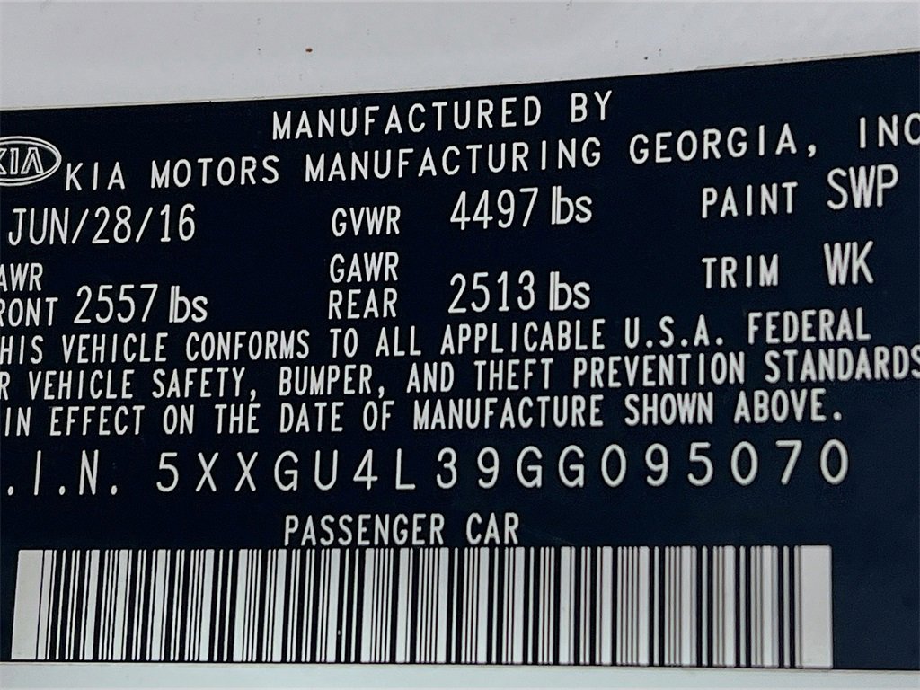 Used 2016 Kia Optima EX w/ Premium Package image 28