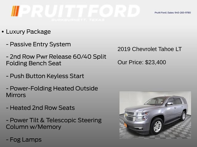 Used 2019 Chevrolet Tahoe LT w/ Luxury Package AWD/4WD image 31