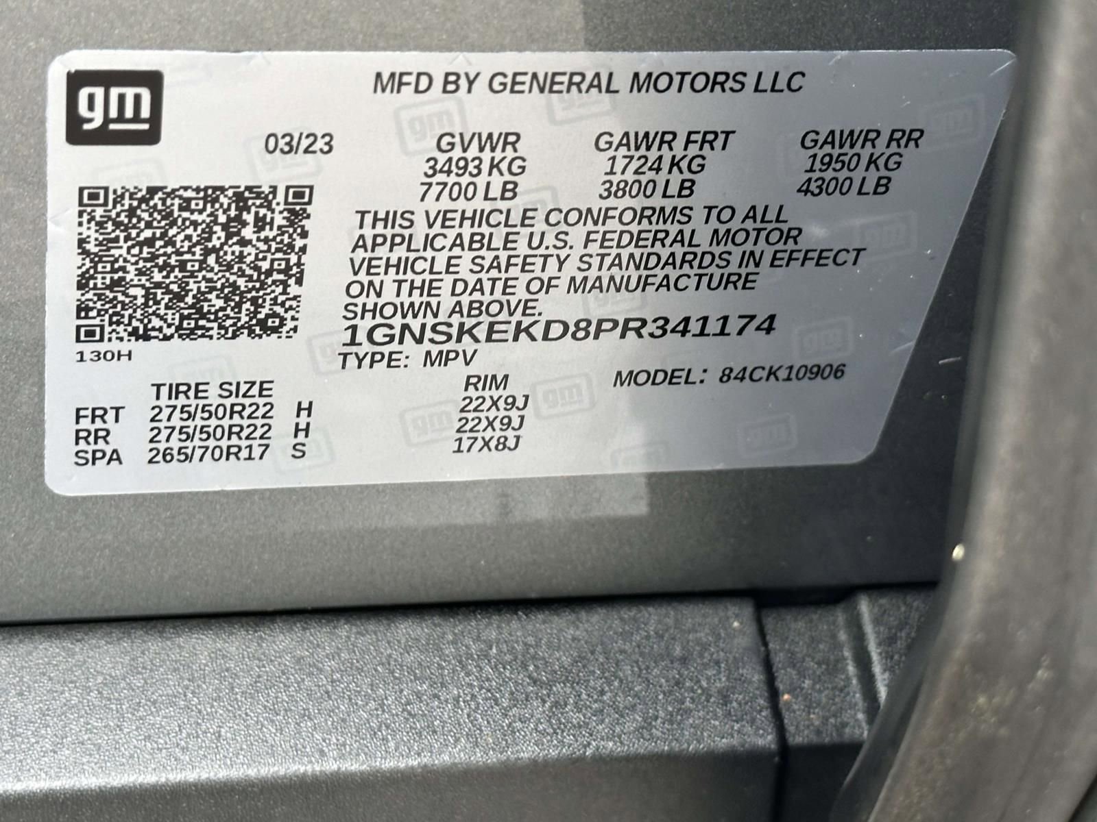 Certified 2023 Chevrolet Suburban RST w/ Luxury Package image 28