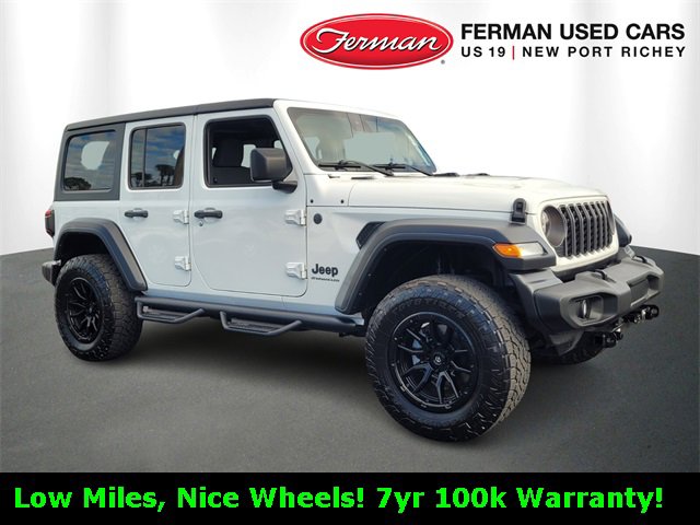 Certified 2024 Jeep Wrangler Sport S