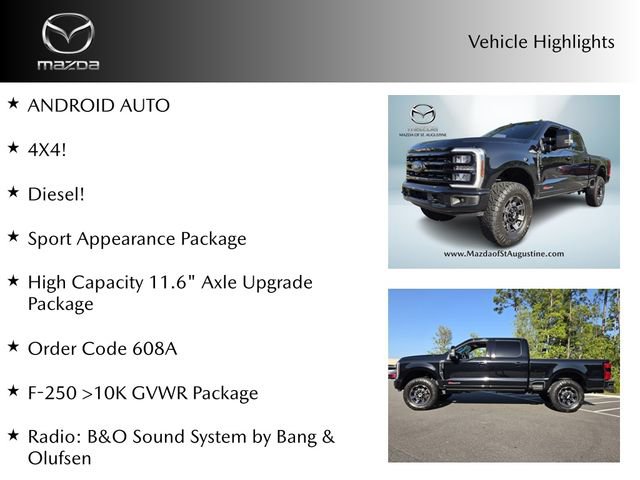 Used 2024 Ford F250 Lariat w/ Sport Appearance Package AWD/4WD image 4