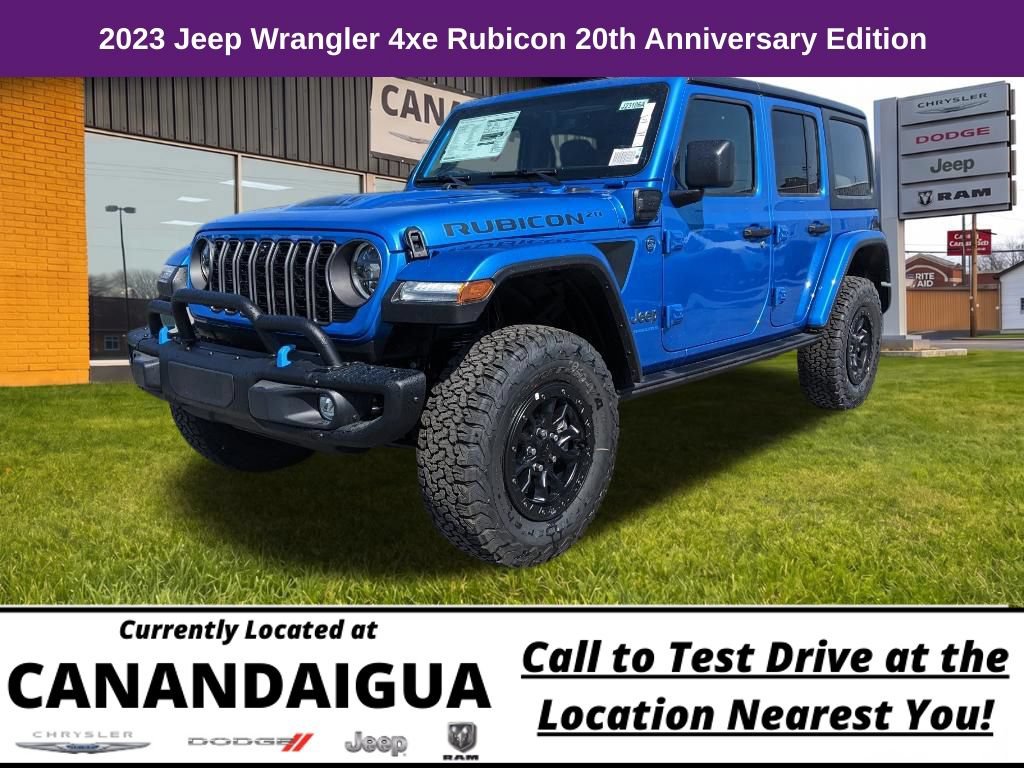New 2023 Jeep Wrangler Unlimited Rubicon 4xe AWD/4WD image 5