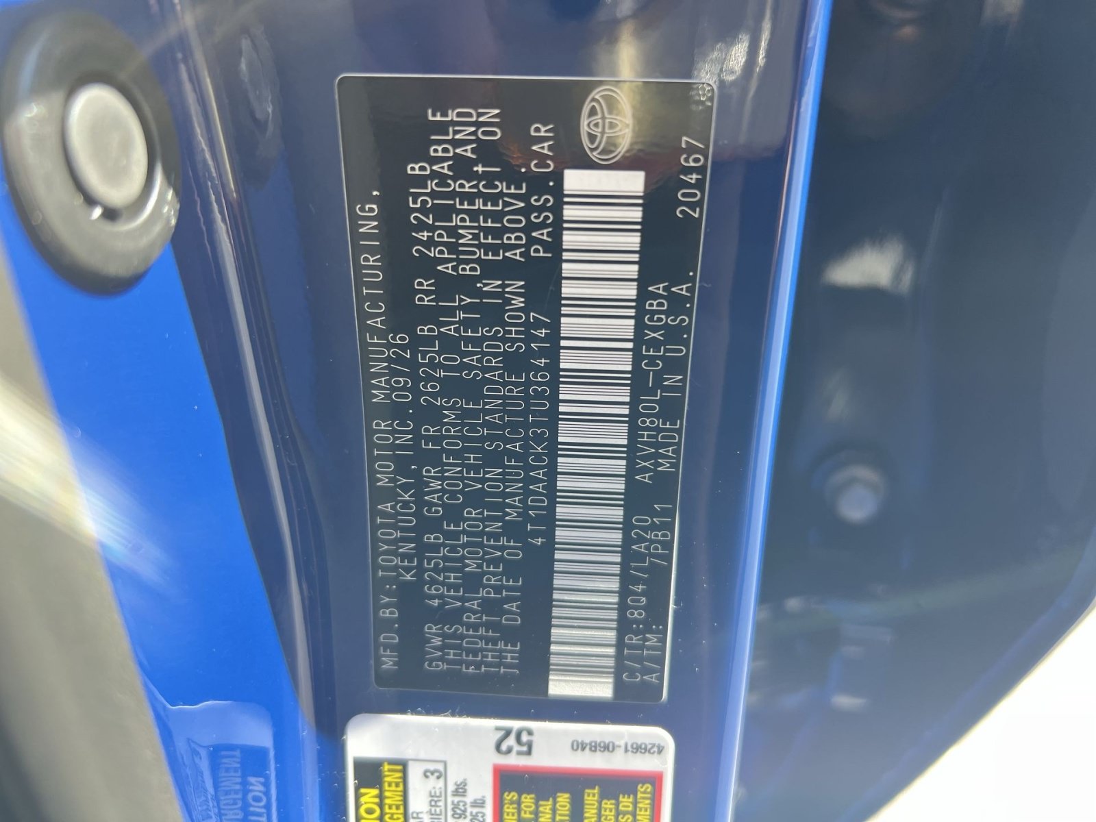 New 2026 Toyota Camry XLE FWD image 29