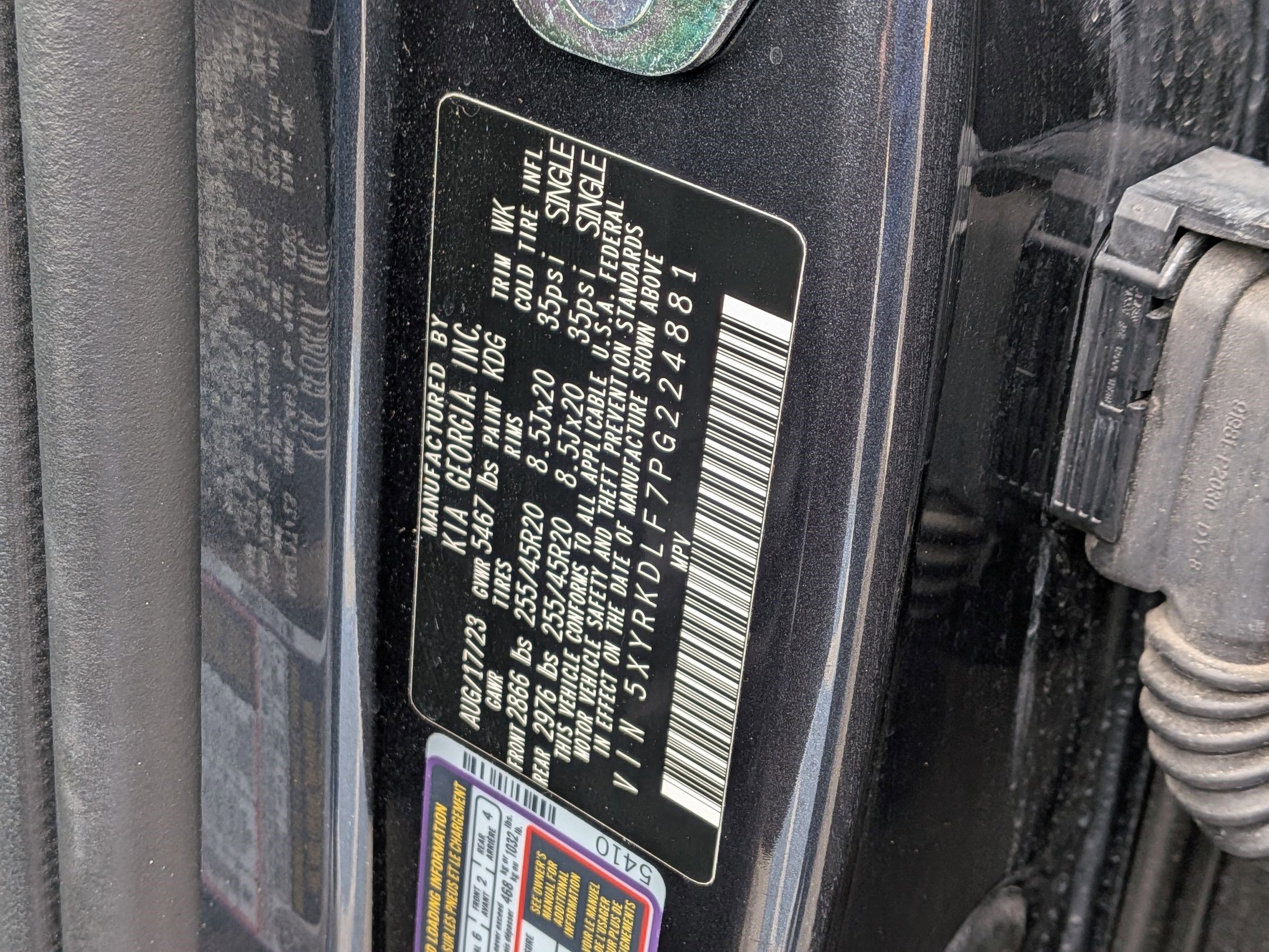 Used 2023 Kia Sorento SX image 35