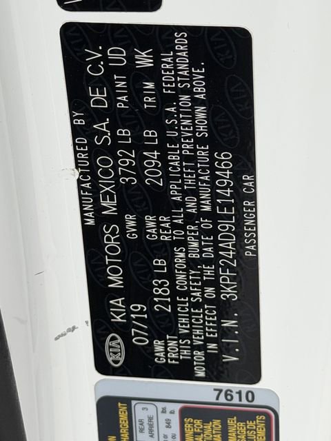 Used 2020 Kia Forte LXS FWD image 26