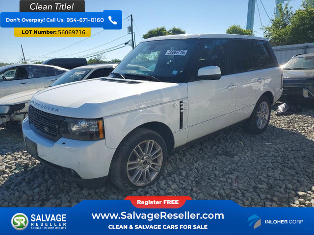 Used 2012 Land Rover Range Rover HSE