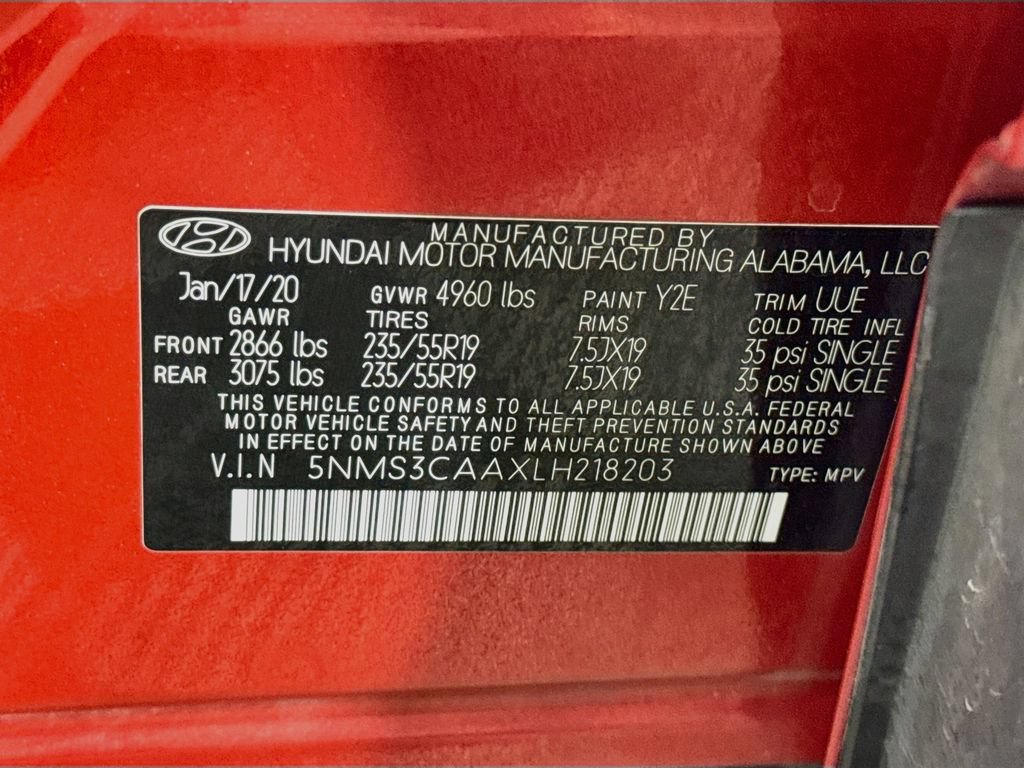 Used 2020 Hyundai Santa Fe SEL AWD/4WD image 37
