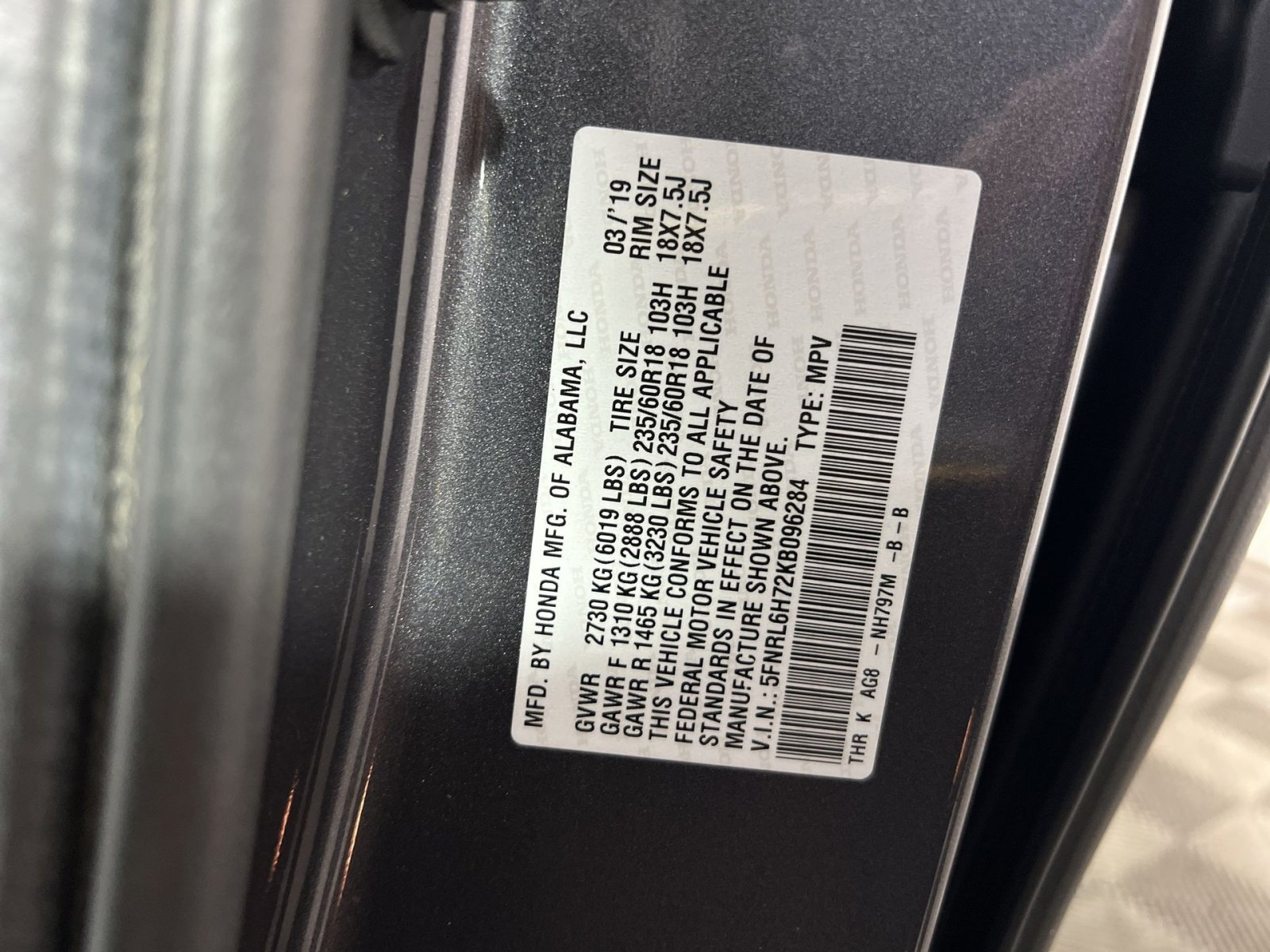 Used 2019 Honda Odyssey EX-L image 30