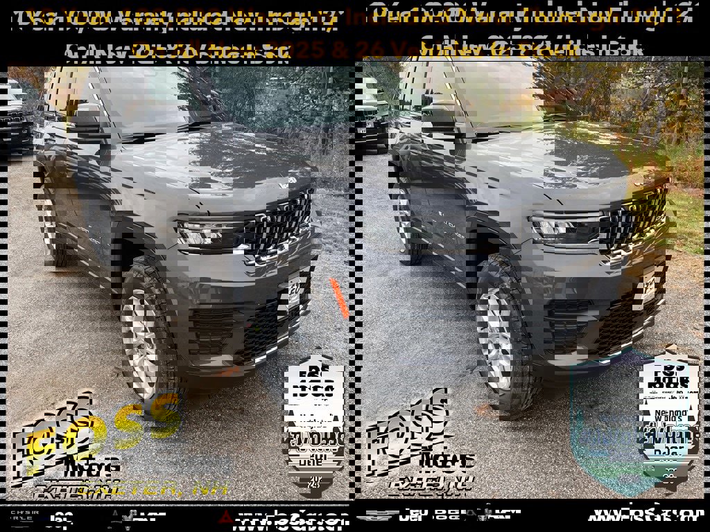 New 2025 Jeep Grand Cherokee Laredo X