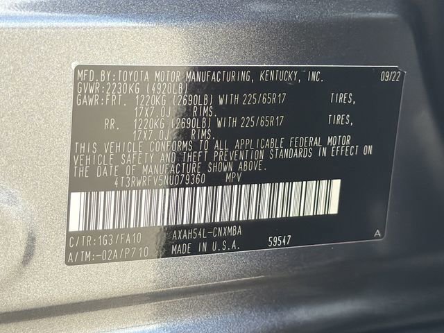 Certified 2022 Toyota RAV4 XLE AWD/4WD image 30