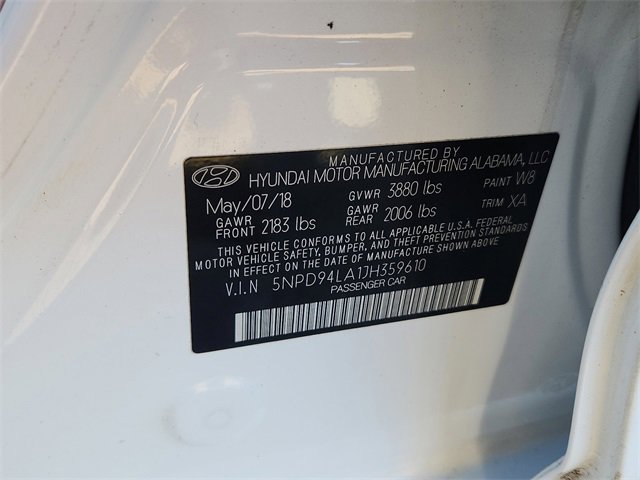 Used 2018 Hyundai Elantra ECO image 15