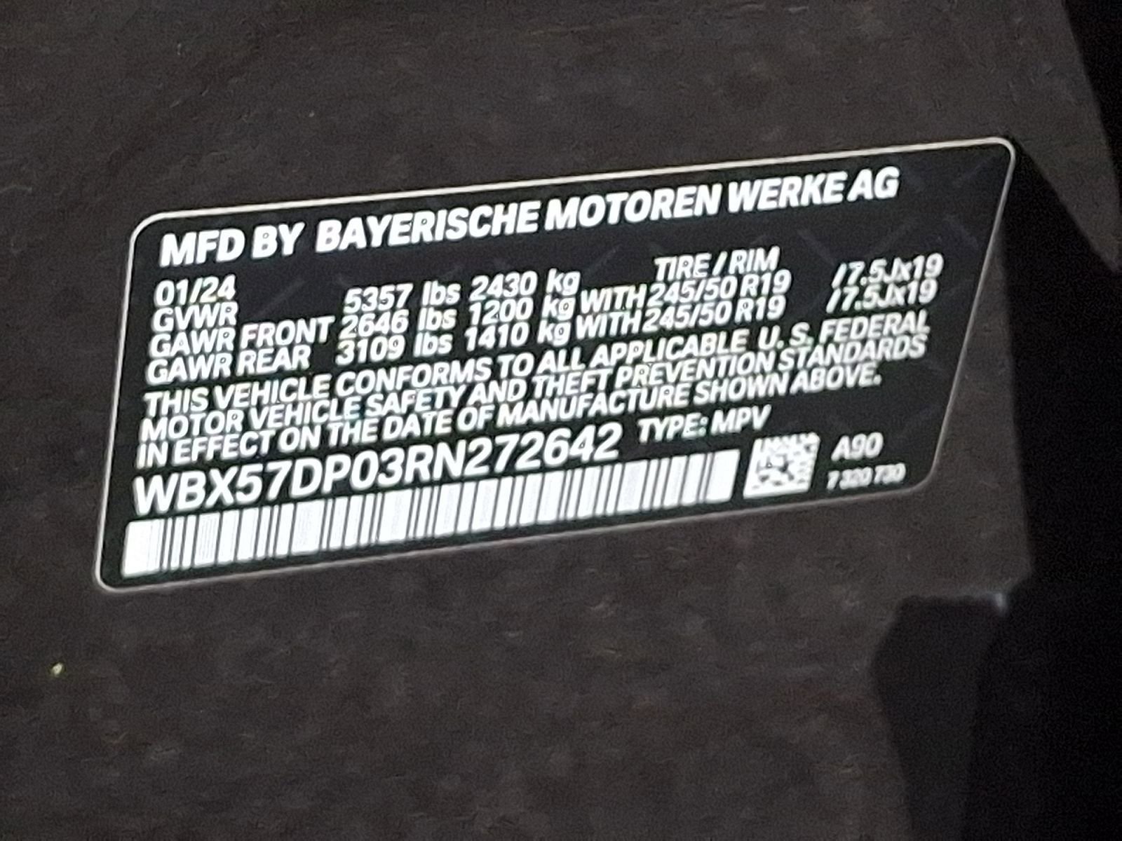 Used 2024 BMW X3 xDrive30i w/ Premium Package w/ZPA image 31