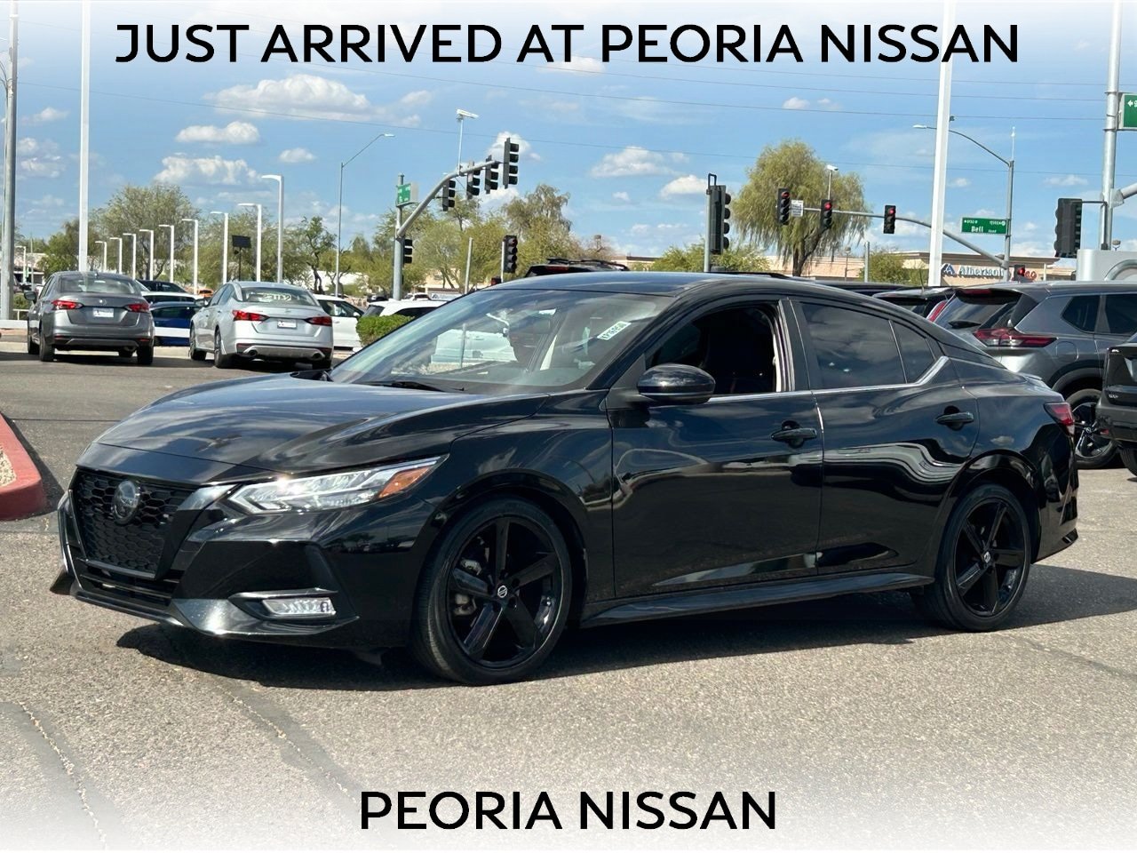 Certified 2023 Nissan Sentra SR w/ Midnight Edition Package FWD image 1