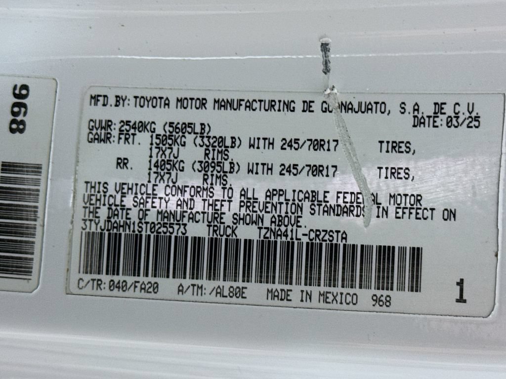 Used 2025 Toyota Tacoma SR RWD image 33