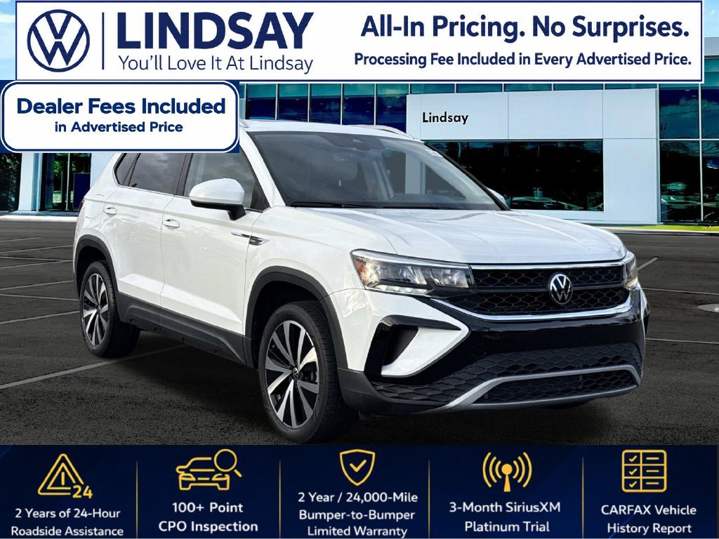 Used 2023 Volkswagen Taos SE w/ Panoramic Sunroof Package