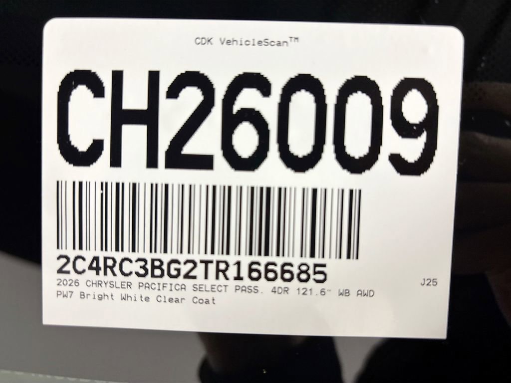 New 2026 Chrysler Pacifica Select image 24