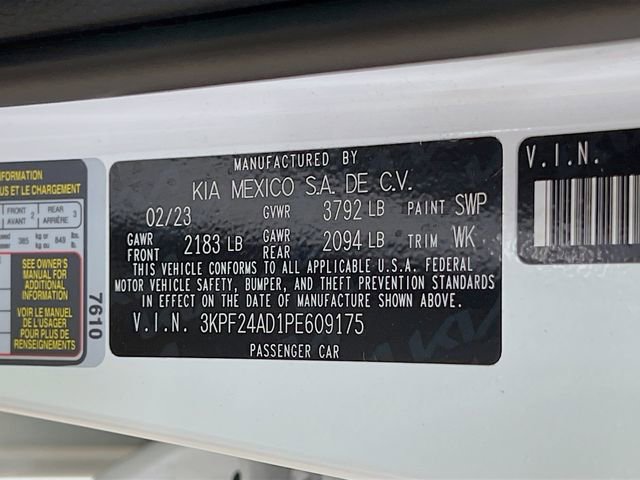 Certified 2023 Kia Forte LXS image 29