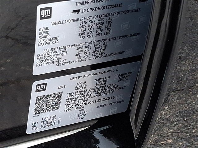 New 2026 Chevrolet Silverado 1500 LT w/ LPO, Liner Protection Package image 17