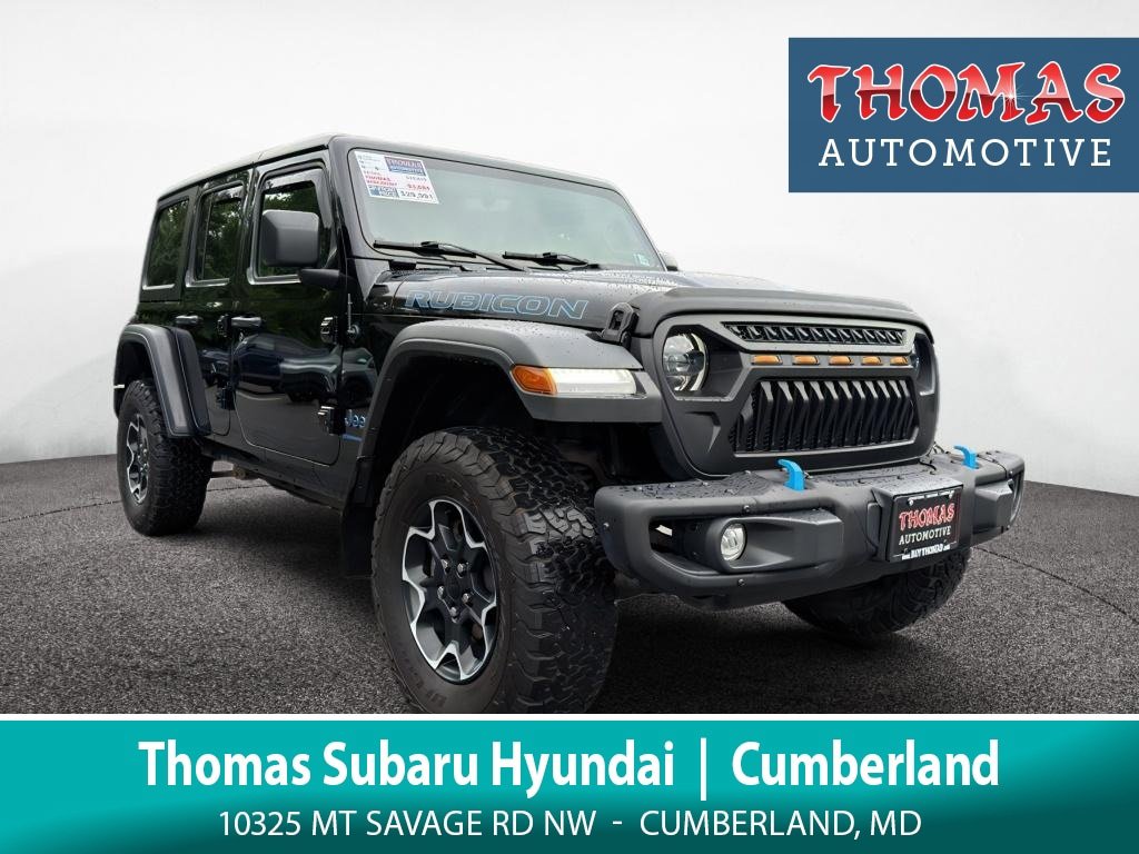 Used 2023 Jeep Wrangler Unlimited Rubicon 4xe w/ Steel Bumper Group AWD/4WD image 1